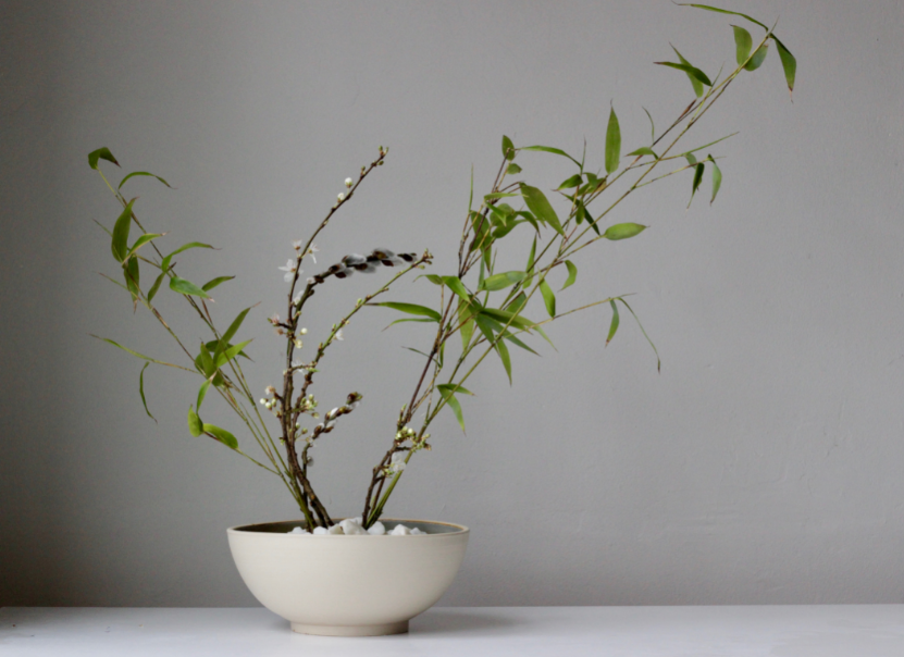 In fact, the origins of Ikebana lie in Buddhist priests in Japan composing arrangements for the alter using materials from their temple garden. -  - Ikebana for you at ikebanaforyou.co.uk japanese flower arranging in Ealing